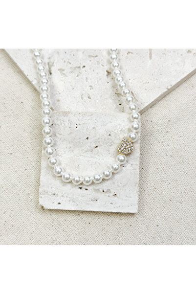 Zey Jewellery Kalpli İnci kolye