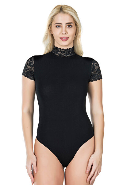 Fily Εσώρουχα Derya Kurşun Δαντελένιο Κεντημένο Μισόμανικο Ζιβάγκο με Κούμπωμ...