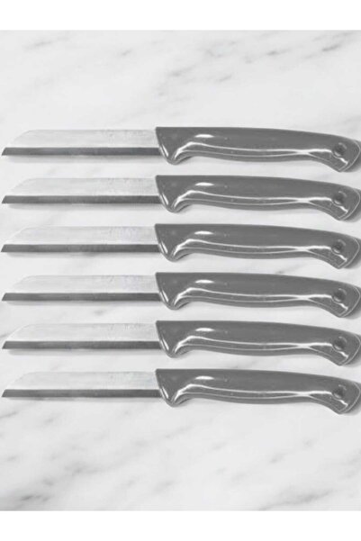 elfnur Silvery Solingen Fruit and Vegetable Knife - Set of 3 with Serrated Holes