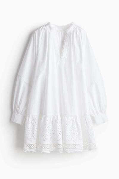 H&M Broderie anglaise dress