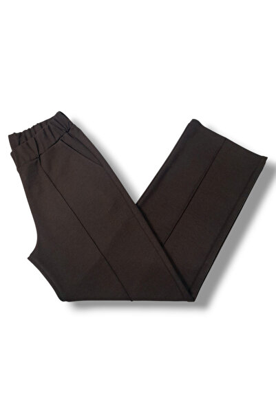 Özbey Giyim Жіночі штани з еластичною талією, широкими штанинами, без складок...