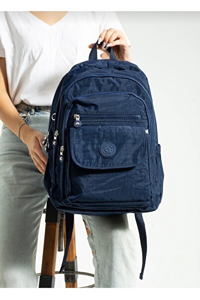 çantamgelsin Geantă de școală unisex, dimensiune mare, cu mai multe compartim...