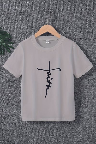 MYADA Tricou pentru copii cu imprimeu în stil premium 20543