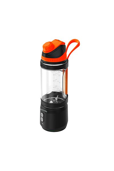 porodo 240W 6 Blade Portable Blender 700Ml - Black
