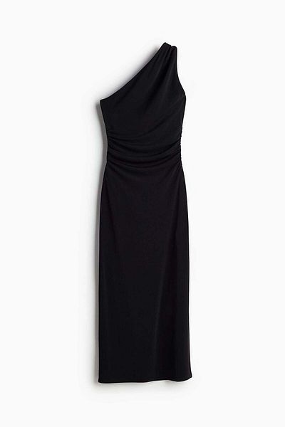 H&M Jersey one-shoulder dress