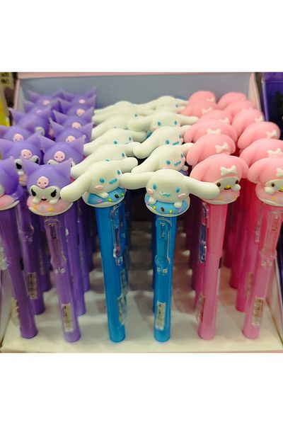 bundle island Cinnamoroll Kuromi My Melody 0.7 Nib Versatil Figured Pen - 1 Piece
