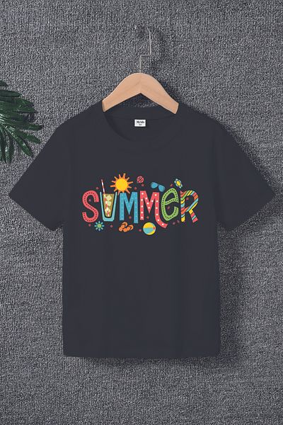 MYADA Tricou pentru copii cu imprimeu Premium Summer Lite 20479