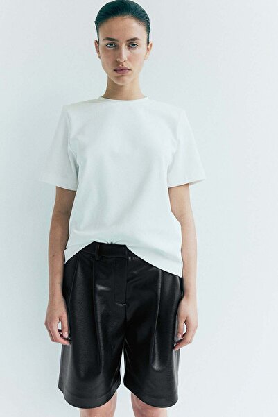 H&M Coated Bermuda shorts