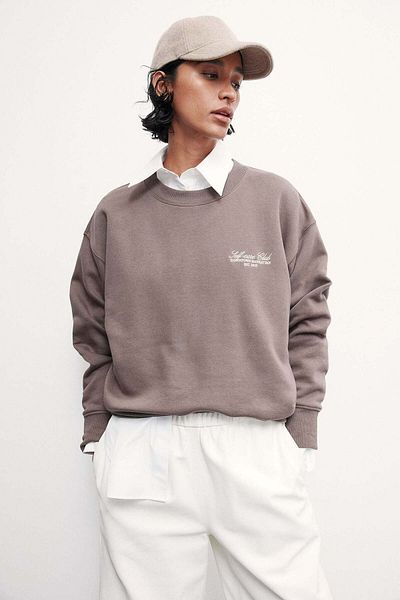 H&M Text-motif sweatshirt