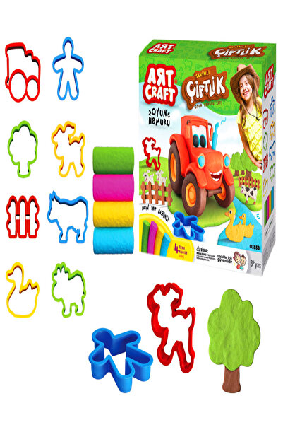 a v d a Çiftlik Hayvanları Hamur Seti 200 gr