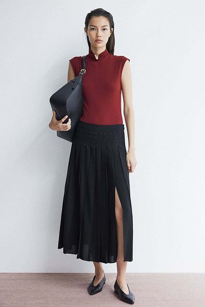 H&M Pleated skirt