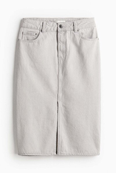 H&M Knee-length denim skirt