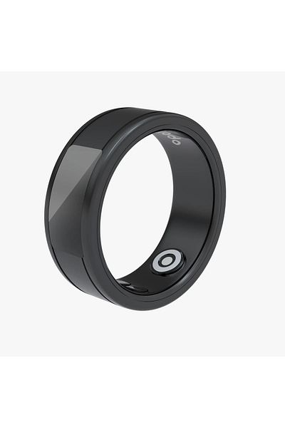 porodo Smart Wearable Ring Size 9 With Touch Function - Black