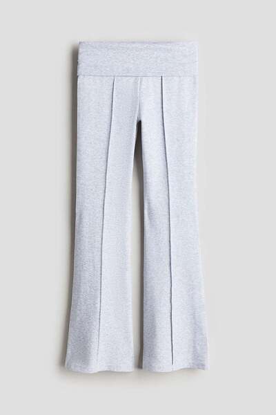 H&M Flared foldover-waist leggings