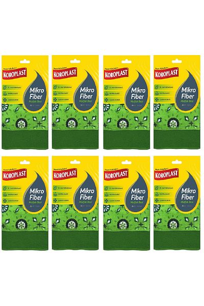 Koroplast Micro Fiber Kitchen Diapers 2 Pieces 30 X 30 cm X 8 Pack