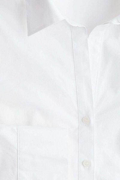 H&M قميص قطني مطاطي