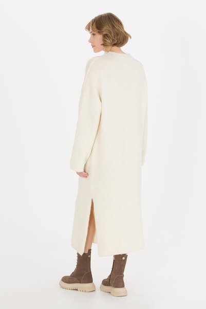 U.S. Polo Assn. Women's Cream Melange Knitwear Dress