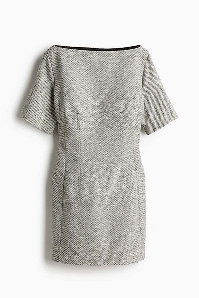 H&M Boat-neck mini dress