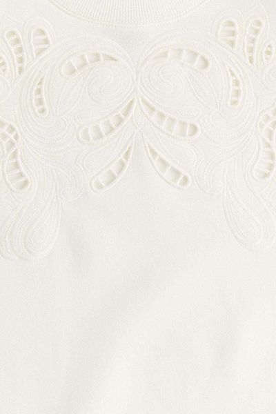 H&M Oversized motif-detail sweatshirt