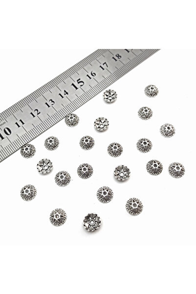 Selderesi 250 Adet Habbe Kapama Tesbih Püskülü Için Boncuk Alt Üst Şapka Bülb...