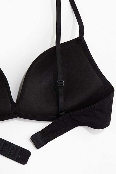 H&M Non-wired cotton push-up bra