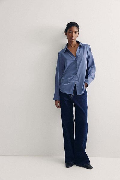 H&M V-neck blouse