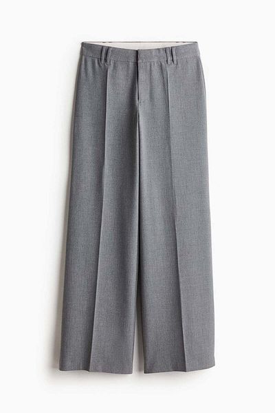 H&M Wide tailored trousers