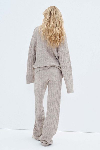 H&M Cable-knit trousers