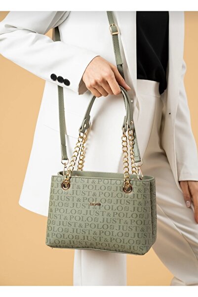 çantamgelsin Just Polo Women's 4-Section Hand and Shoulder Bag