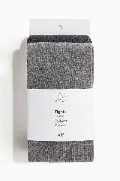 H&M 2-pack fine-knit tights