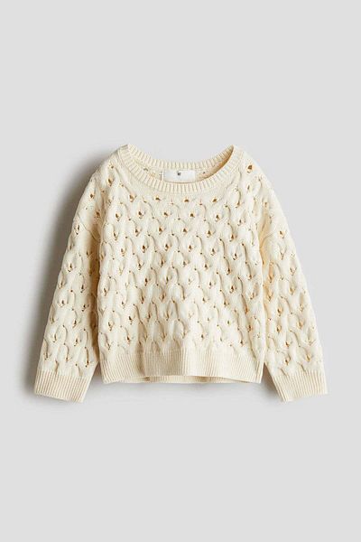 H&M Hole-knit jumper