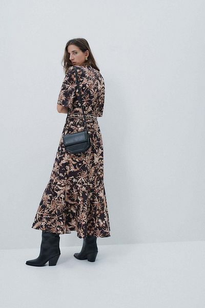 H&M Tie-belt dress