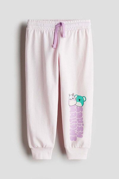 H&M Print-motif cotton joggers