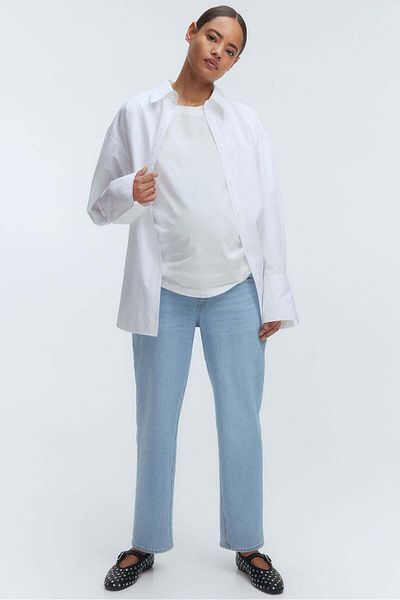 H&M MAMA Ankle-length jeans