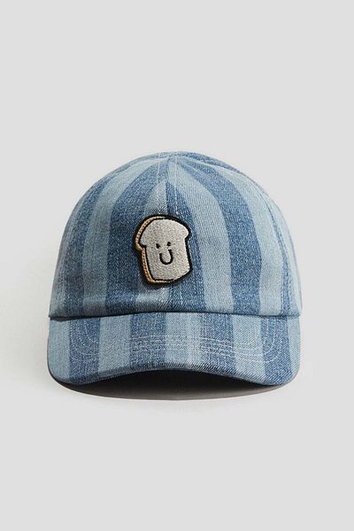 H&M Motif-detail Denim Cap