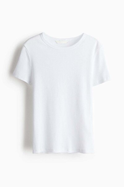 H&M Ribbed T-shirt