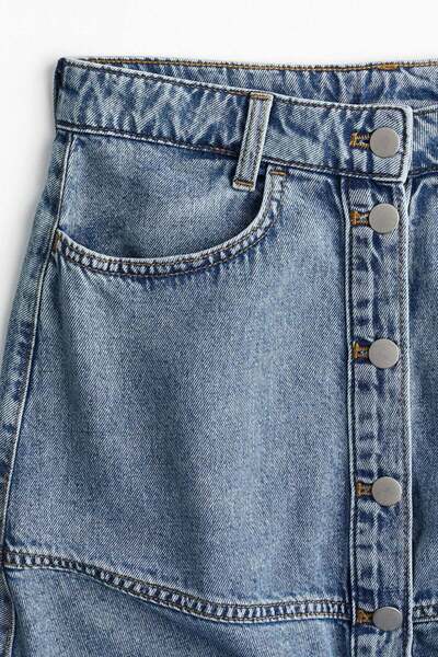H&M A-line denim skirt