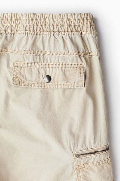 H&M Regular Fit Twill Cargo Trousers
