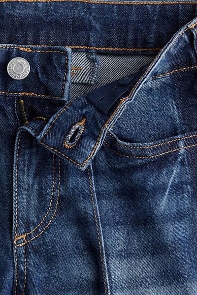 H&M بنطال جينز واسع الساق