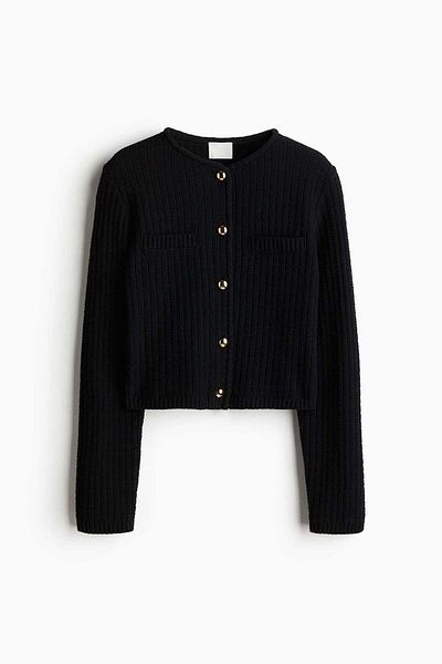 H&M Moss-knit cardigan