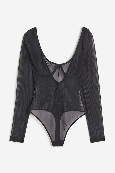 H&M Light Shape Mesh thong body