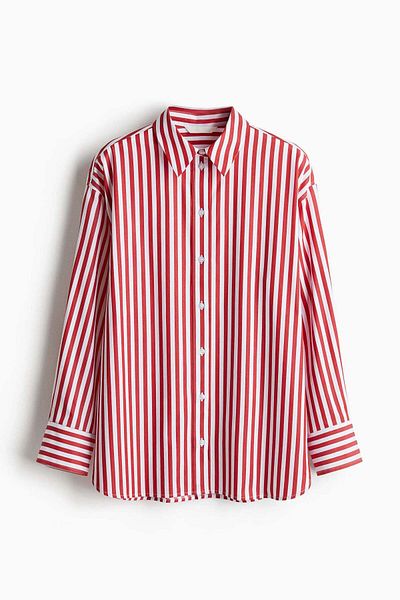 H&M Poplin shirt