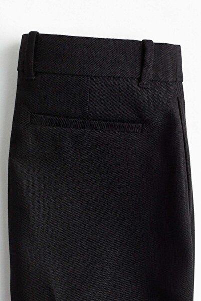 H&M Flared crease-leg trousers