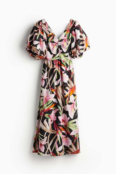 H&M Linen-blend dress