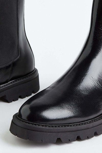H&M Leather Chelsea boots