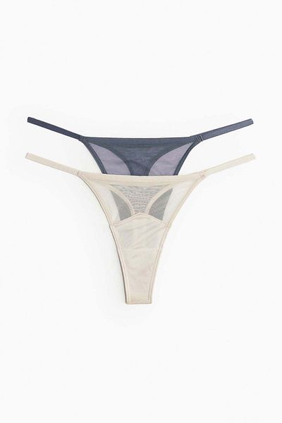 H&M 2-pack tanga thong briefs