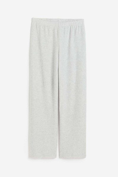 H&M Straight jersey trousers