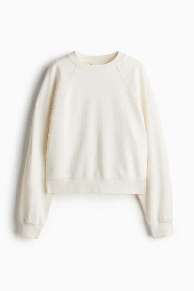 H&M سويت شيرت قطني مغسول