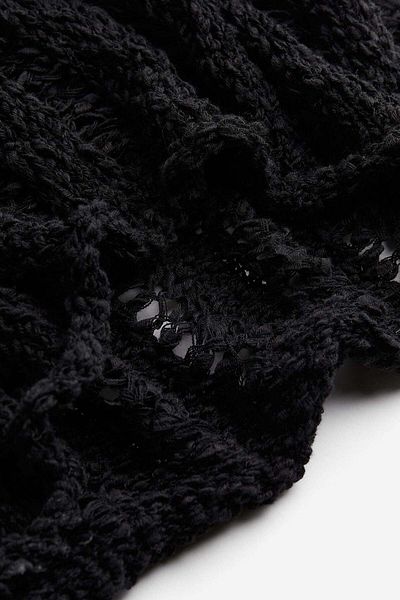 H&M Ladder-stitch-look knitted dress