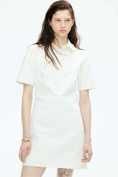 H&M Collared denim dress